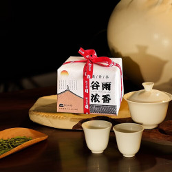 悦山萃 谷雨浓香 2026年雨前龙井茶叶纸包125g