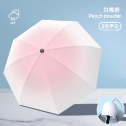 温诗欧 20骨黑胶防晒晴雨伞