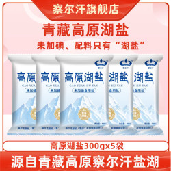 察尔汗 高原湖盐 300gX5袋