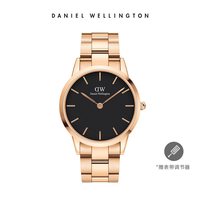 移动端：Daniel Wellington DW手表男款 ICONIC系列潮酷小精钢 百搭商务石英表40mm