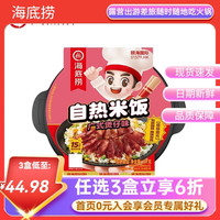 海底捞自热火锅方便速食自热锅夜宵即食免煮学生宿舍麻辣烫加班饭露营 【1盒】广式煲仔饭187g