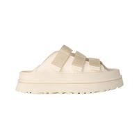 UGG 1167430 JSM 厚底露趾魔术贴 茉莉白 39 女士拖鞋