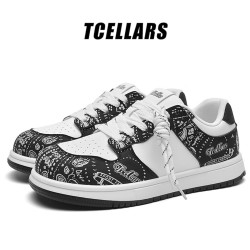 Tcellars 京东直采 2026新款低帮运动休闲鞋 熊猫黑