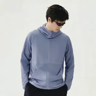京东京造 速干透气 男士原纱防晒衣
