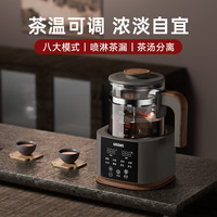 Greenis 纯钛喷淋煮茶器家用烧水蒸茶泡茶恒温养生蒸汽壶