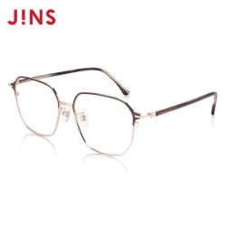 JINS 1.60近视镜金属大方框时尚简约