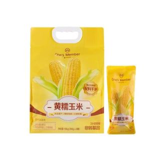 1号会员店 黄糯玉米 200g*8穗 买三赠一