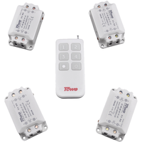Towe AP-WSK1/D-4 无线遥控开关 一拖四路 电工电料