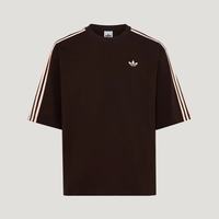 adidas 三叶草系列 男 3S TEE 短袖T恤 KG6333 极光咖 L