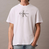 卡尔文·克雷恩 Calvin Klein/卡尔文·克雷恩男款夏新款字母休闲百搭圆领短袖T恤