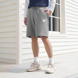 adidas 日常居家通勤外穿亲肤舒适休闲短裤男装夏季adidas阿迪达斯轻运动