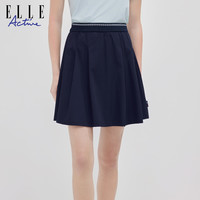 ELLE Active 女士提花高腰百褶半身裙 2026