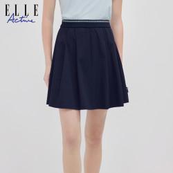 ELLE Active 女士提花高腰百褶半身裙 2026