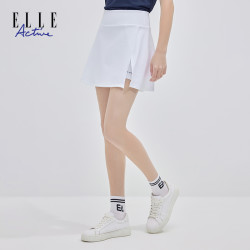 ELLE Active 女士高腰A字半身裙