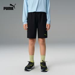 PUMA 儿童吸湿速干短裤