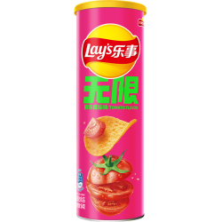 乐事 无限薯片  鲜浓番茄味*8罐