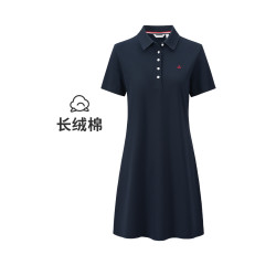 navigare 意大利小帆船夏季女士洋气连衣裙宽松休闲高级凉感棉裙子