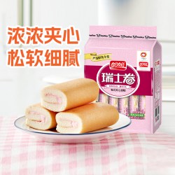 盼盼 瑞士卷 夹心蛋糕 草莓味