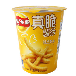 乐事 任选真脆薯杯真脆薯条 原味