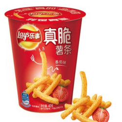 乐事 任选真脆薯杯真脆薯条  番茄味