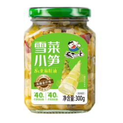 饭扫光 雪菜小笋300g 酱腌菜咸菜拌饭拌面