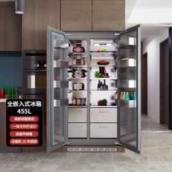 戴卡帝 BCD-455WQB 全嵌入式变频风冷冰箱
