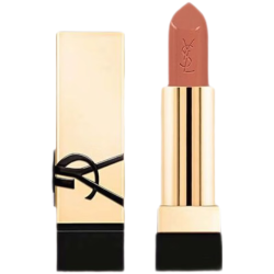 YSL 圣罗兰 黑金浮雕方管口红裸色
