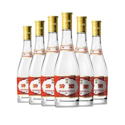 山西汾酒53度杏花村酒黄盖玻汾酒475ml*3瓶清香型白酒拆箱装
