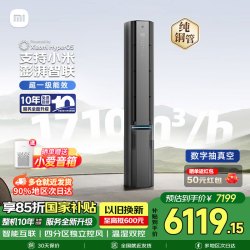 小米 MI）3匹立式超一级能效双出风125m³/h新风量新风PRO变频冷暖空调柜机72LW-NA11/F1A1 3匹 一级能效 新风