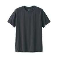 MUJI ABR01A0S 吸汗速干 黑色 M 男士T恤