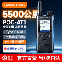 宝锋 POC-AT1 公网对讲机 5000公里全网通插卡免续费 全国通话4G/5G3