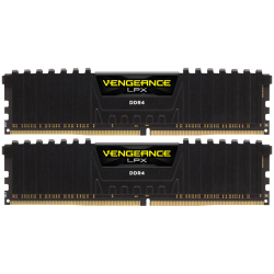 美商海盗船 16GB(8G×2)套装 DDR4 3600 台式机内存条 复仇者LPX 游戏条 C18