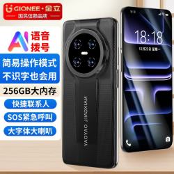 金立 老人智能手机 大字大声简易模式 一键亲情拨号 微信抖音可用 256GB大内存 6.5英寸