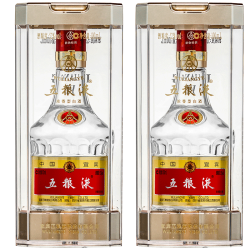 五粮液 第八代 52度 浓香型白酒 100ml*2瓶