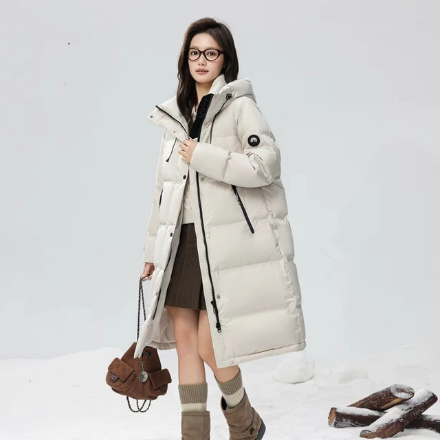 今日必买：雪中飞 男女中长款连帽加厚保暖羽绒服