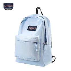 JANSPORT 双肩包 风铃蓝-水杯侧袋