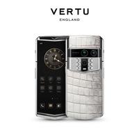 威图 VERTU纬图 奢品直面屏手机  安全加密三 礼品礼盒商务送礼 喜马拉雅鳄鱼皮 16GB+1TB