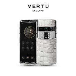 威图 VERTU纬图 奢品直面屏手机  安全加密三 礼品礼盒商务送礼 喜马拉雅鳄鱼皮 16GB+1TB