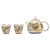 敦煌研究院 珐琅彩鎏银工艺 茶具套装