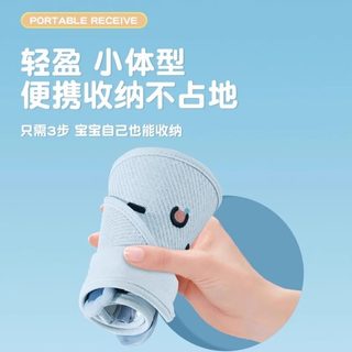 KEKESHANGJIA 可可尚佳 儿童防晒帽 大帽檐空顶 浅粉色