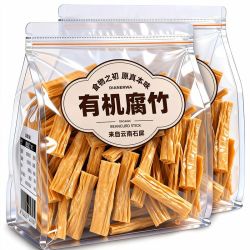 滇二娃 有机腐竹 云南石屏干货特产豆制品 手工豆腐皮