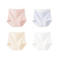 Plandoo帕兰朵 高腰托腹纯棉抗菌 内裤 L