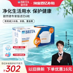 碧然德 MAXTRA 净水壶滤芯 6枚