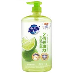 超能 爆汁鲜柠洗洁精 1kg