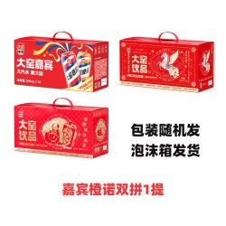 大窑 汽水组合装 2口味 500ml*10听（嘉宾果味+橙诺橙味）