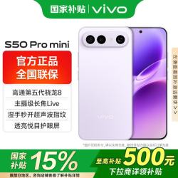 vivo S50 Pro mini AI拍照 手机  灵感紫