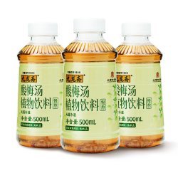 九龙斋 薄荷味酸梅汤植物饮料 500ml*8瓶
