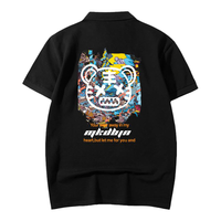 MKDBJN 小恶魔印花翻领短袖POLO衫