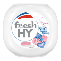 88VIP：绿劲 菁华freshHY清可新六合1洗衣凝珠除菌螨樱花持久留香