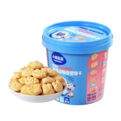 小鹿蓝蓝 动物造型饼干 DHA藻油 0添加剂